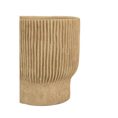 Pot Ø32,5x35 cm NANCY sand