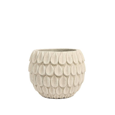 Pot Ø34,5x27,5 cm TORCY beige