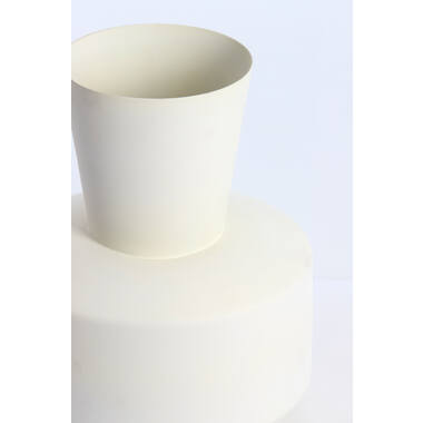 Vaas deco Ø24x32 cm NOVAJA crème