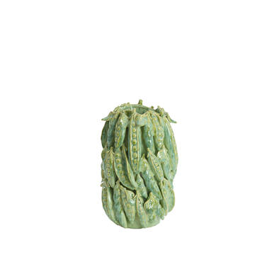 Vaas deco Ø21x31 cm FABA keramiek mint groen