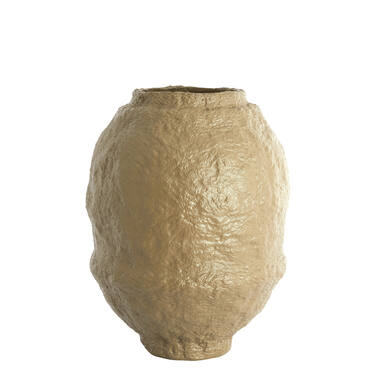 Vase deco Ø45x60 cm LEANO matt taupe