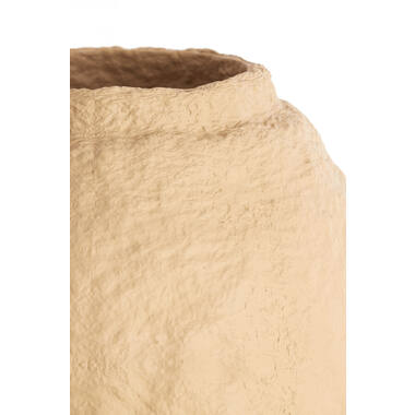 Vase deco Ø45x60 cm LEANO matt natural-pink