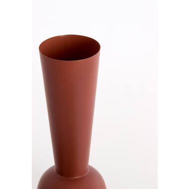 Vaas deco Ø9x25 cm TODI mat bordeaux