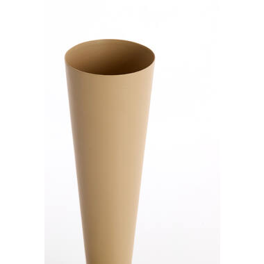 Vaas deco Ø10x30 cm TODI mat zand