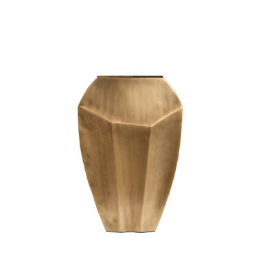 Vasija adorno 30x13x45 cm CORDOBA bronce antiguo