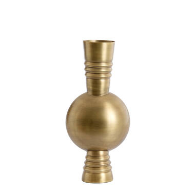 Vasija adorno Ø18x54,5 cm KAVANSI bronce antiguo