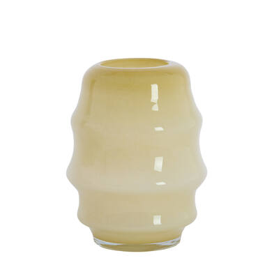 Vase Ø26x34,5 cm JAMANOTA glass cream