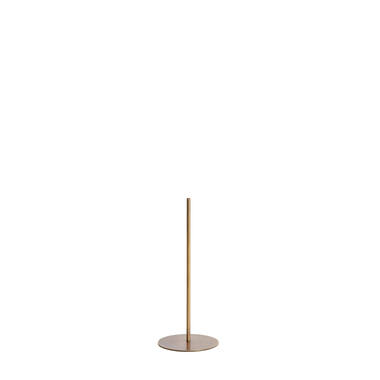 Bloemendisplay deco Ø13x30 cm TUBE antiek brons
