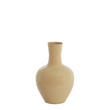 Vase deco Ø33x50 cm NANA shiny sand