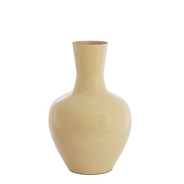 Vase deco Ø44x69 cm NANA shiny sand