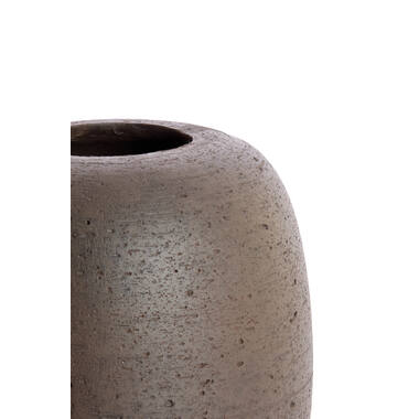 Vaas deco Ø40x42 cm ASTREA donker bruin