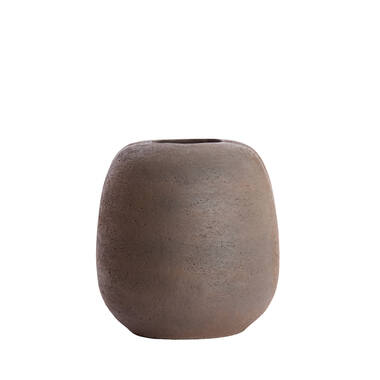 Vase deco Ø51x52 cm ASTREA dark brown