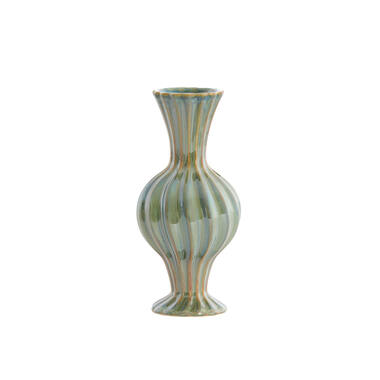 Vase Ø8,5x17 cm SAVI ceramics olive green