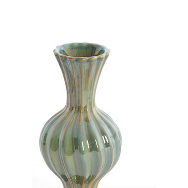 Vase Ø8,5x17 cm SAVI ceramics olive green