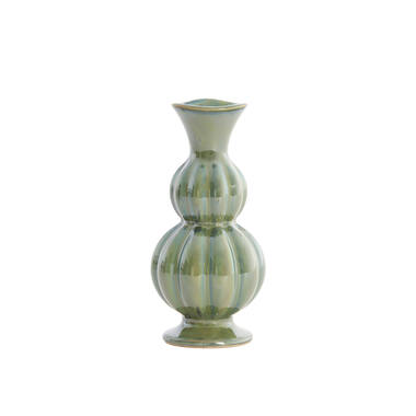 Vase Ø8x17 cm NAIDA ceramics olive green
