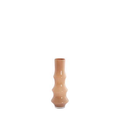 Vase Ø15x40 cm FIORENZA glass caramel