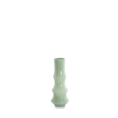 Vase Ø15x40 cm FIORENZA glass mint