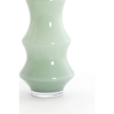 Vase Ø15x40 cm FIORENZA glass mint