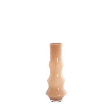 Vase Ø19x50 cm FIORENZA glass caramel