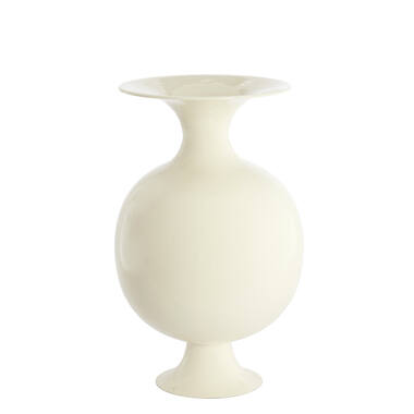 Vase deco Ø68x100 cm BOLULLA shiny cream