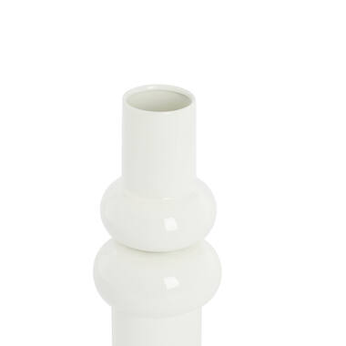 Vase deco Ø15x36 cm IRISSA cream