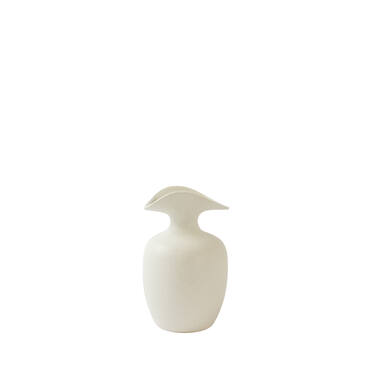 Vase deco 17x16x28 cm MARILLO ceramics cream