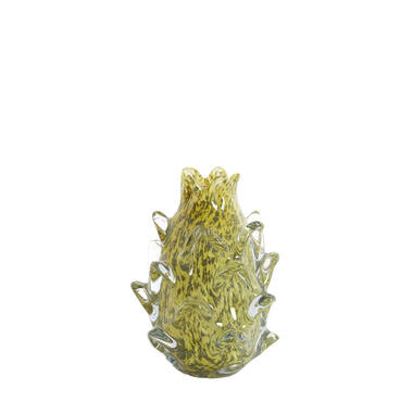 Vase Ø12x16 cm DESMIRA glass green-grey