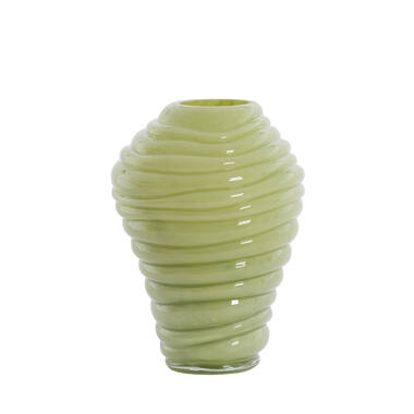 Vase Ø18x25 cm FENLOR glass light green