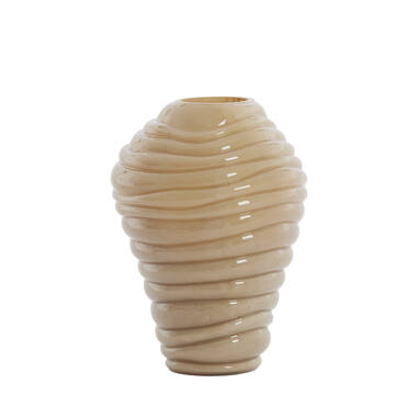 Vase Ø18x25 cm FENLOR glass sand