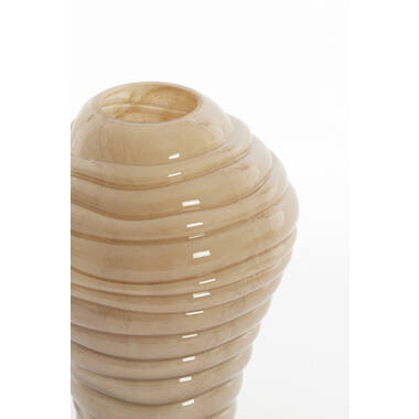 Vase Ø18x25 cm FENLOR glass sand