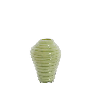 Vase Ø13x18 cm FENLOR glass light green