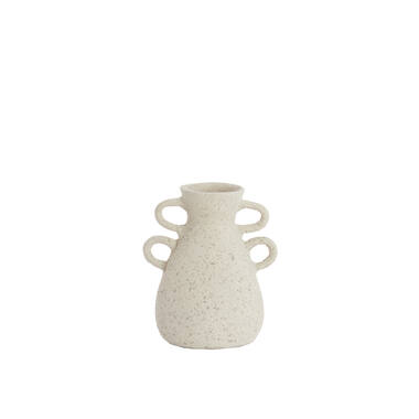 Vase deco Ø26x30 cm ZEPHAN matt cream