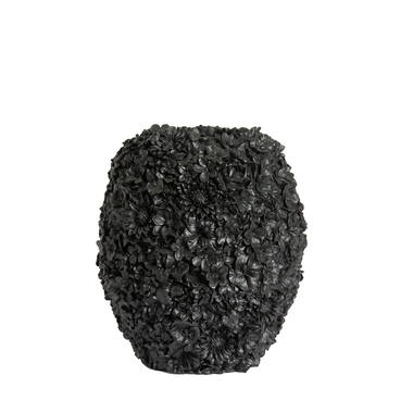 Vase deco Ø27x30,5 cm VIOLETA matt black