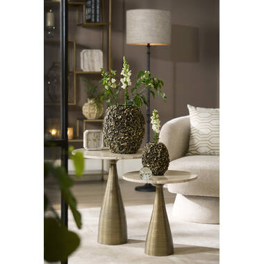 Vase deco Ø17x20 cm VIOLETA bronze