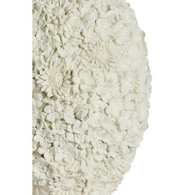 Vase deco Ø17x20 cm VIOLETA matt cream