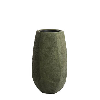 Pot deco 50x47x88 cm AGELO olive green