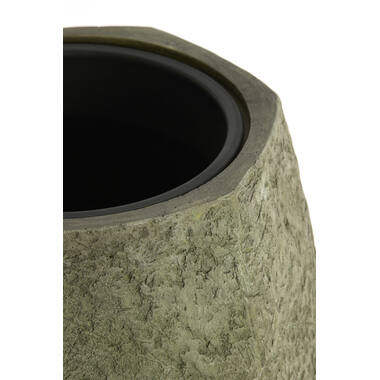 Pot deco 50x47x88 cm AGELO olive green