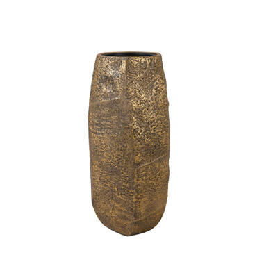 Pot deco 50x47x105 cm AGELO antique gold