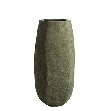 Pot deco 50x47x105 cm AGELO olive green
