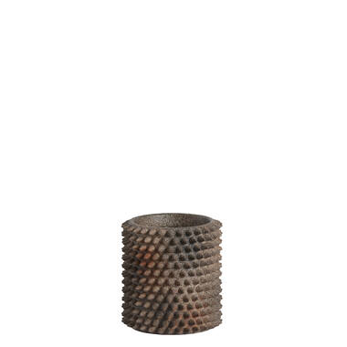 Vase deco Ø17x18,5 cm CALDRAS dark brown