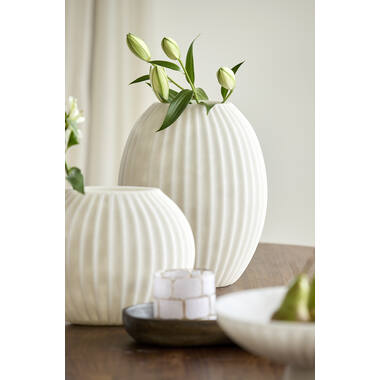 Vase 30x19,5x36 cm MIRALLI cream