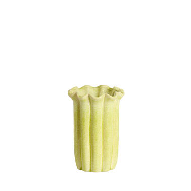 Vase deco Ø16x23 cm SEDONI ceramics light green