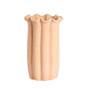 Vase deco Ø23,5x38 cm SEDONI ceramics light pink
