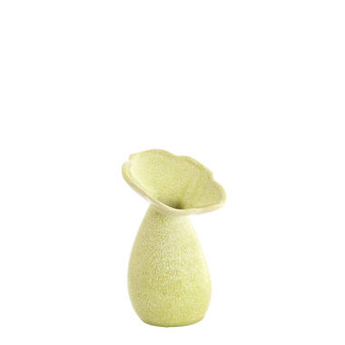 Vase deco Ø10,5x19,5 cm CULLA ceramics light green