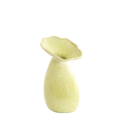 Vase deco Ø14x24 cm CULLA ceramics light green