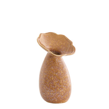 Vase deco Ø14x24 cm CULLA ceramics terra