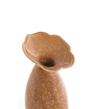 Vase deco Ø14x24 cm CULLA ceramics terra