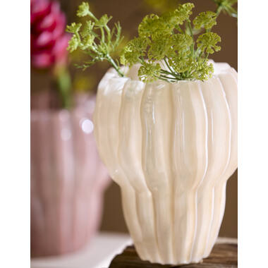 Vase Ø20x24 cm RODENGO glass peach