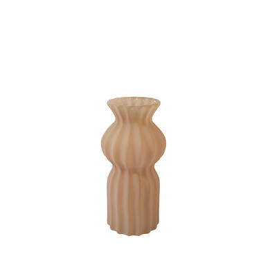 Vase Ø14x28 cm TERENTO glass matt sand