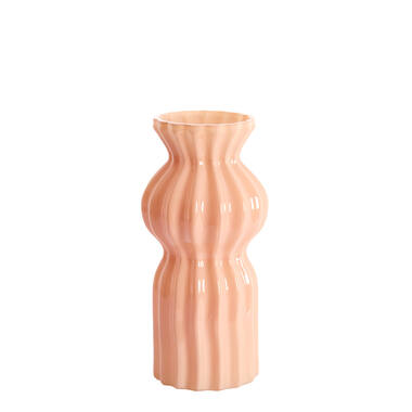 Vase Ø16x33,5 cm TERENTO glass pink